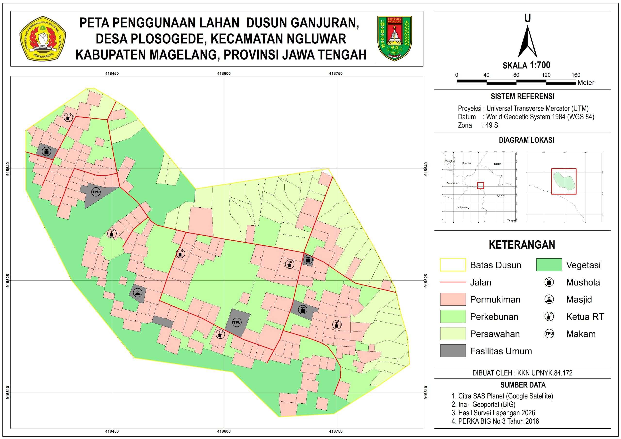 Peta Dusun Ganjuran